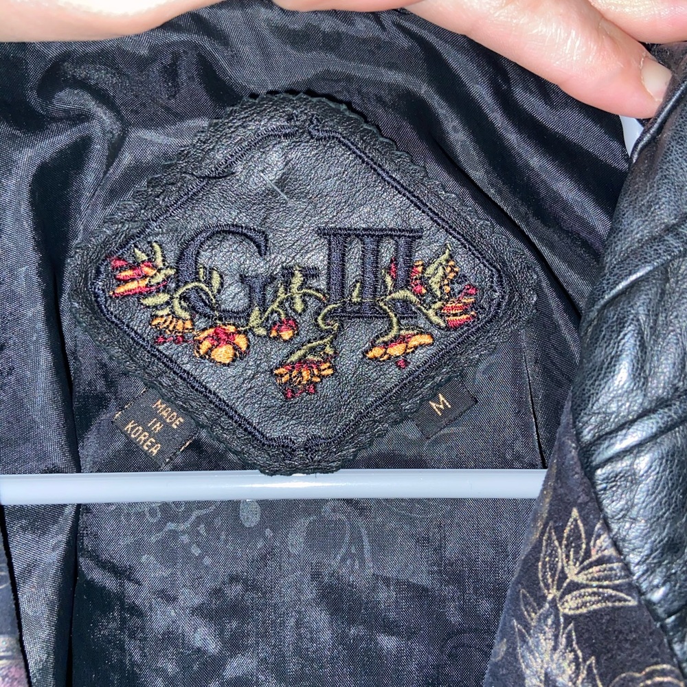Vintage leather jacket RARE - Picture 6 of 7